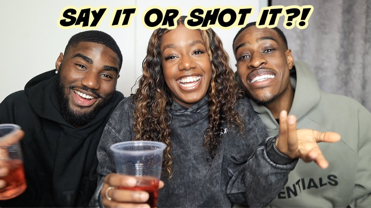 SAY IT OR SHOT IT  WITH THE MANDEM - @AyMilli TV TV AND @WhereisNK