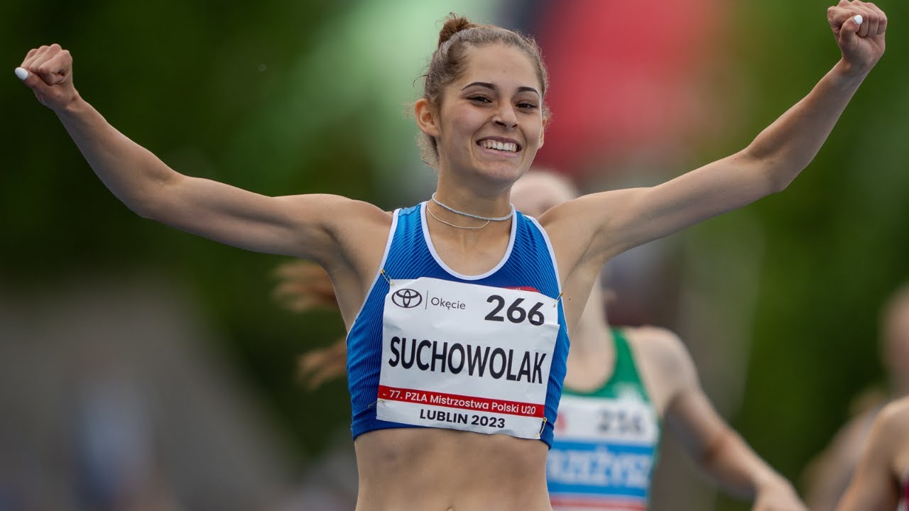 Lena SUCHOWOLAK ze ZŁOTEM! / 800m kobiet / MP U-20 Lublin 2023