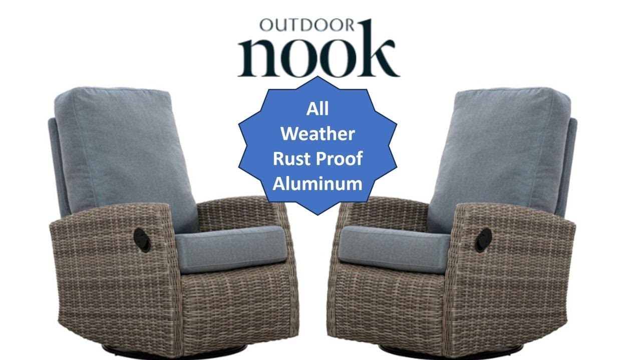 Best Outdoor Recliner Unboxing, Assembly, & Review! Outdoor Nook. Will NOT RUST!!! 