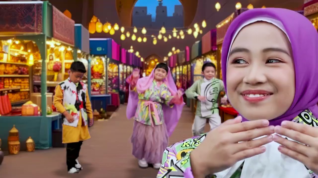Naifah Superstar Junior - Ramadan Ceria | Official Music Video