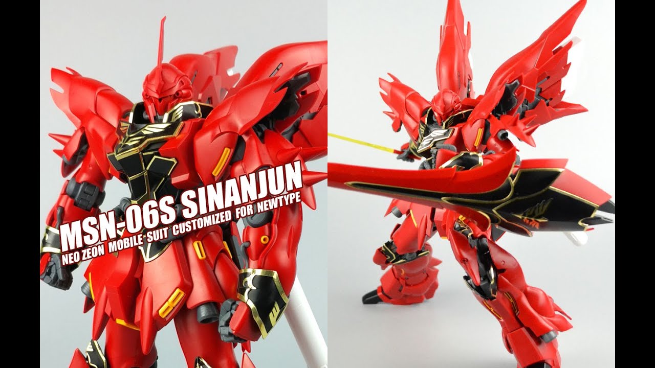 【评头论足】BANDAI MG MSN-6S SINNANJUN新安洲OVA版高达模型GUNPAL GUNDAM