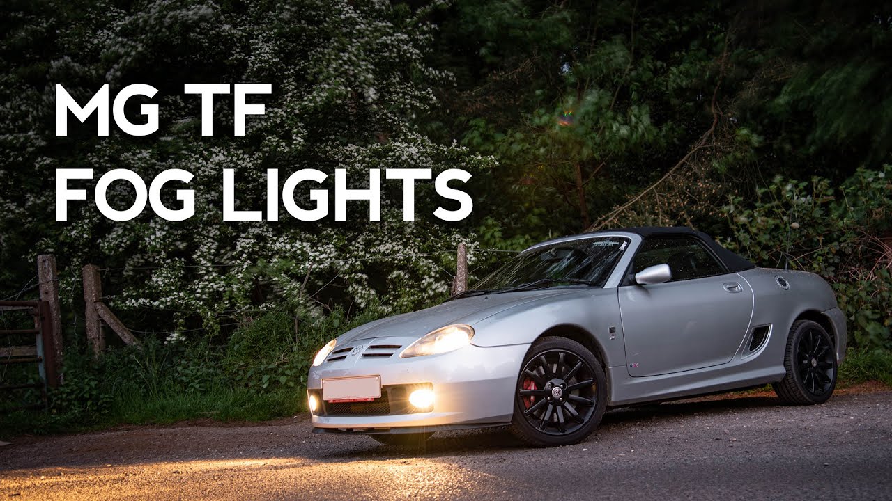 How to fit FOG LIGHTS to your MG TF