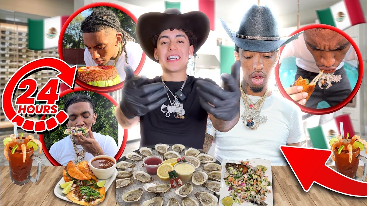 DB BOUTABAG TURNS MEXICAN FOR 24 HOURS * he got mad*