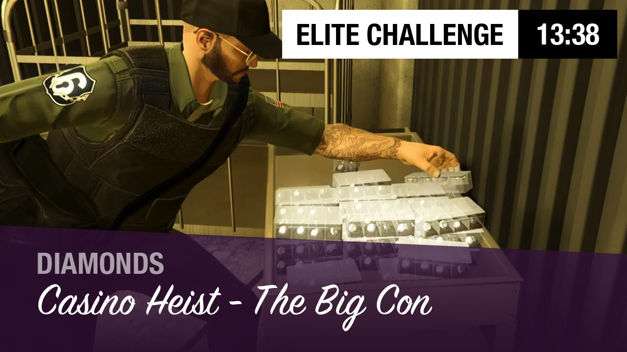 GTA Online - Casino Heist: The Big Con | Diamonds | 2 Players (Elite Challenge, 13:38)