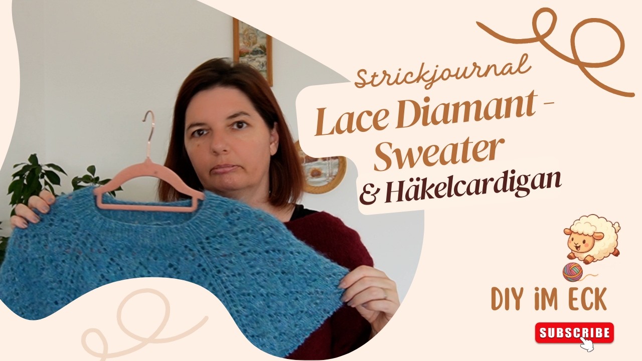 Strickjournal Februar #2  ▶Strick & Häkelprojekte:  Häkelcardigan, Stricksweater und Strickwesten