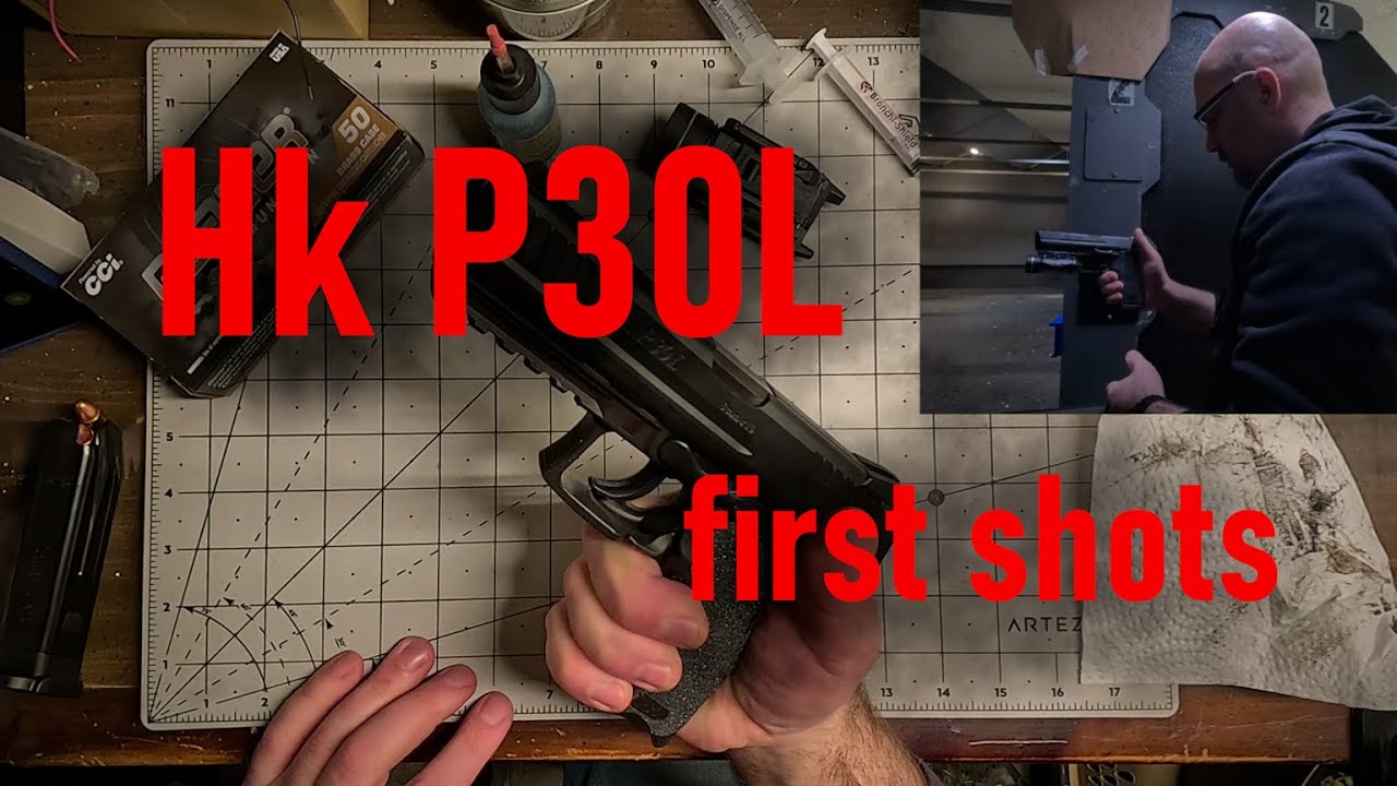 HK P30L Initial Shots and Review