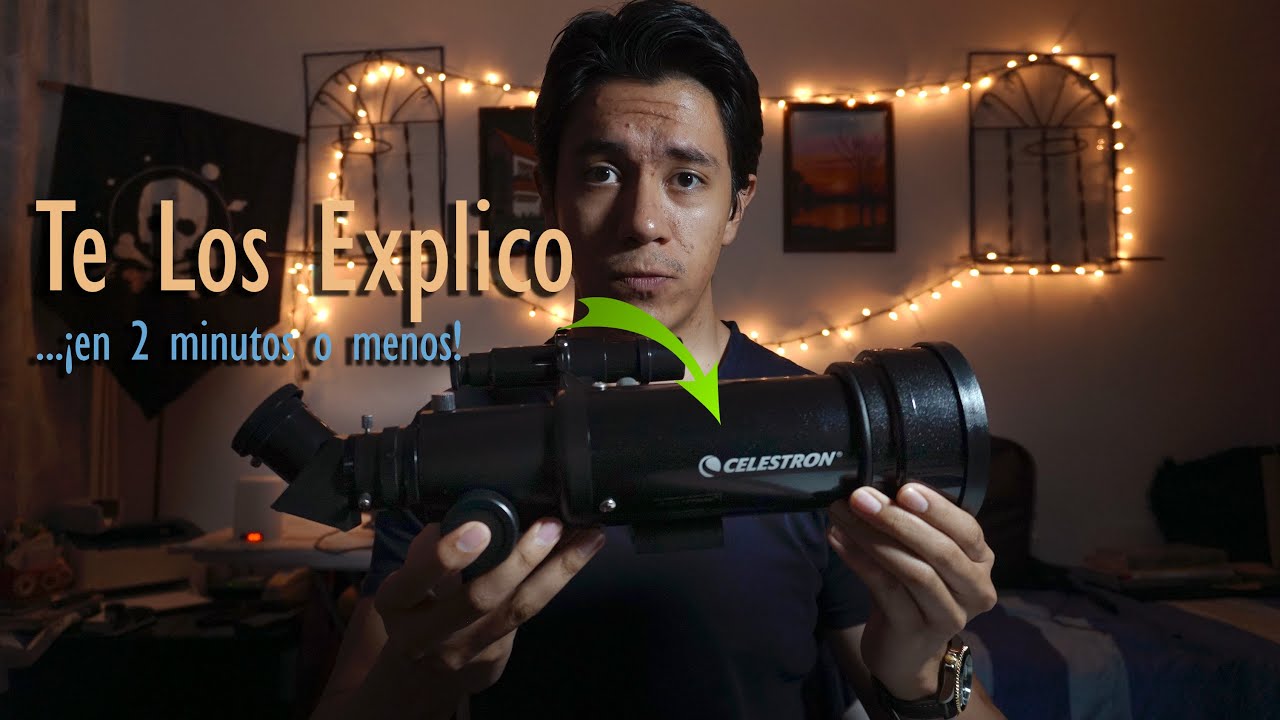 Telescopios Refractores Explicados &iexcl;en 2 minutos o menos!