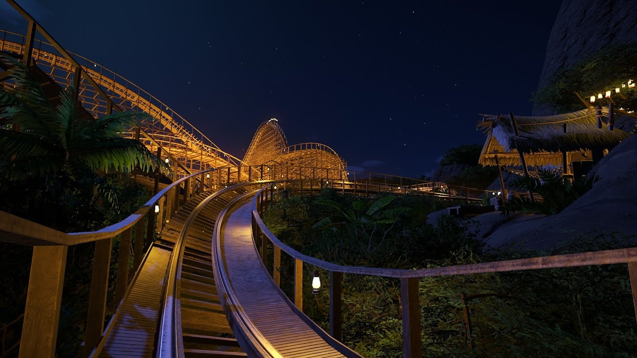 Tropica (Night POV) - Planet Coaster
