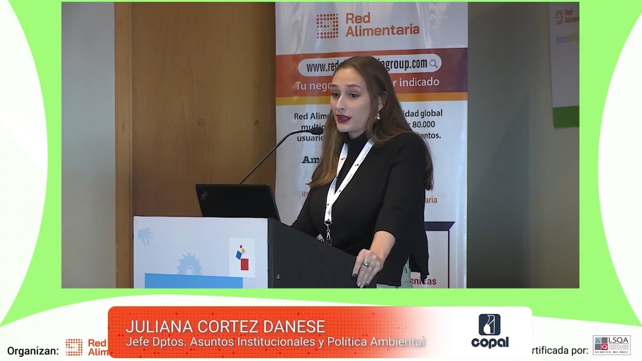 Apertura III Jornada de Alimentos y Rol de la industria de alimentos hacia el desarrollo sostenible.
