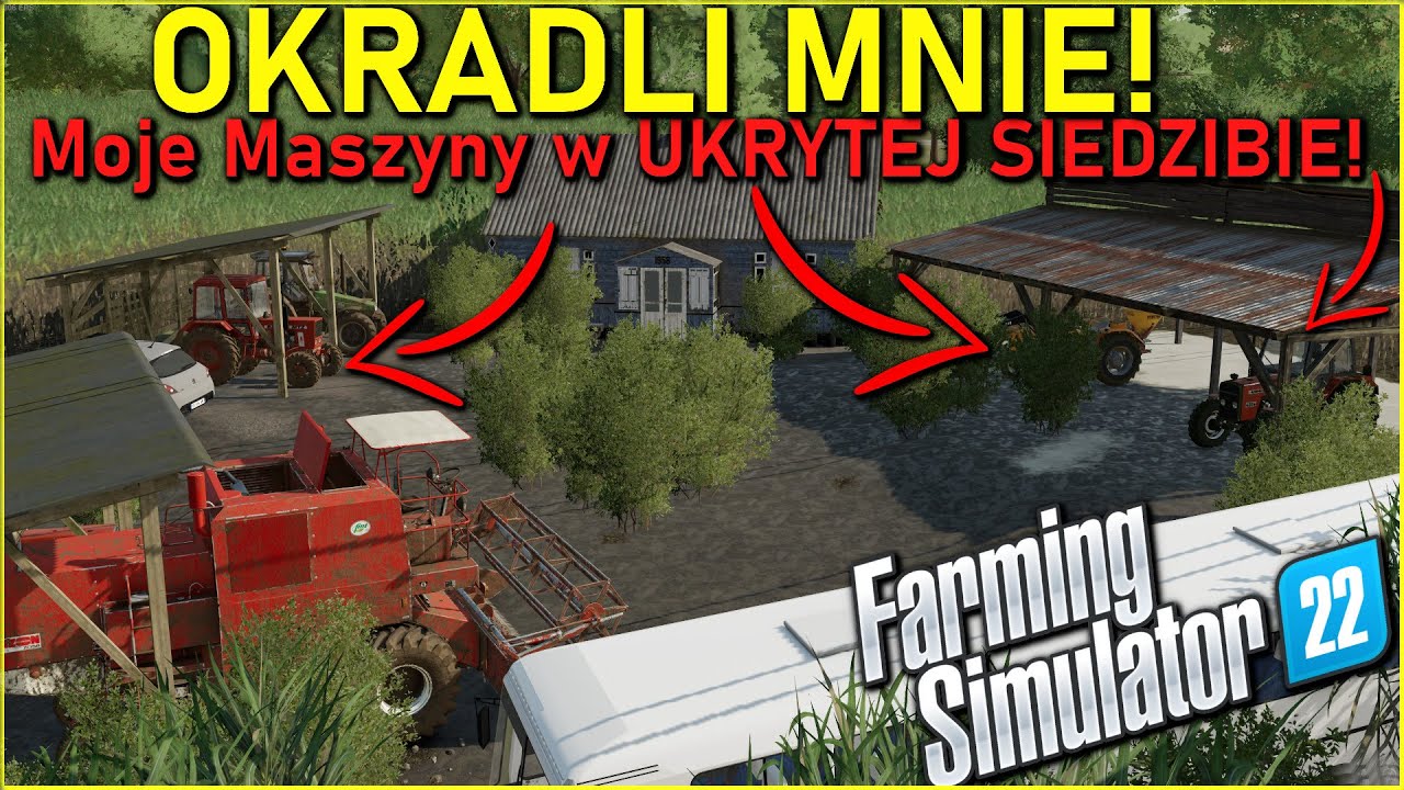 Znalazłam Moje SKRADZIONE Traktory W Opuszczonej Siedzibie! | Farming Simulator 22