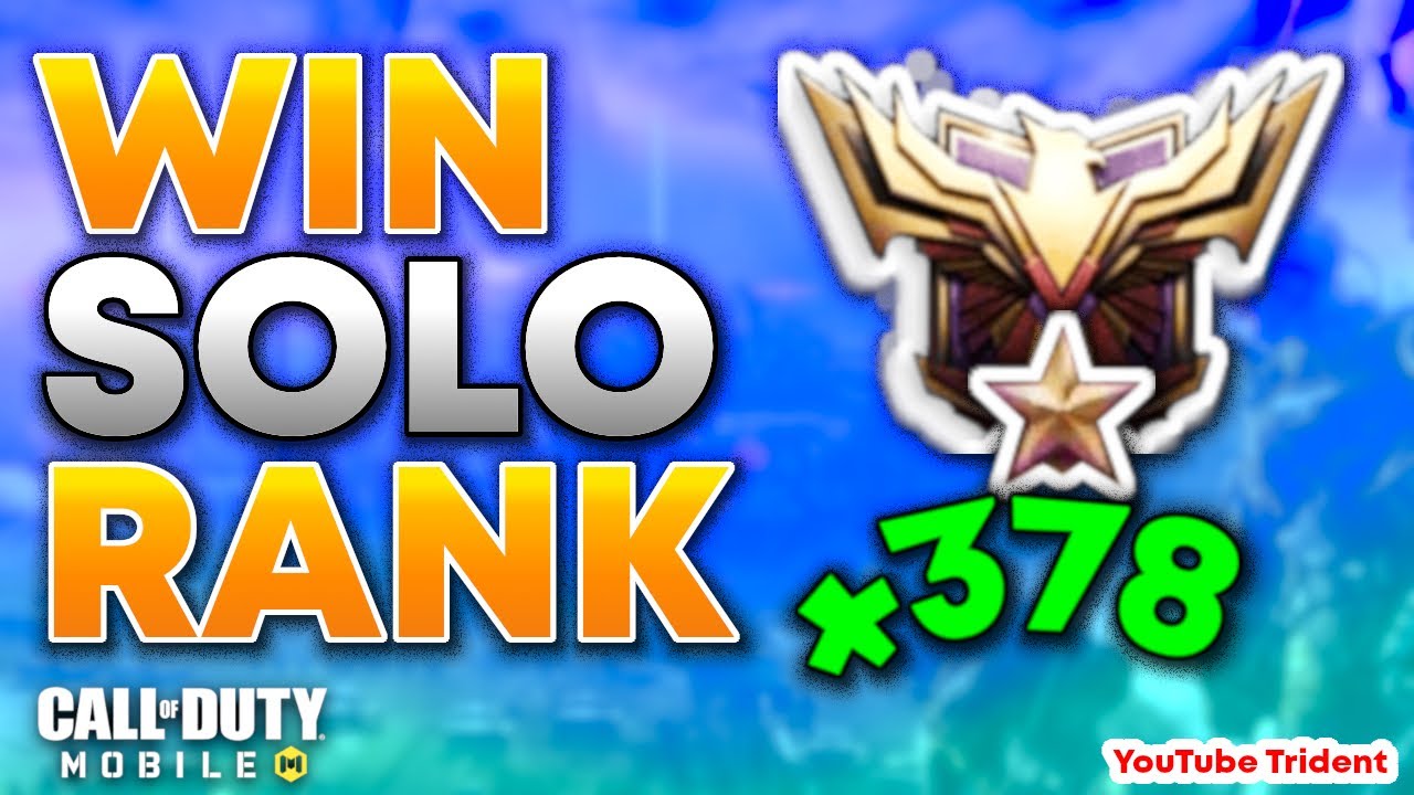 How To WIN MORE *SOLO RANKED* in CoD Mobile!