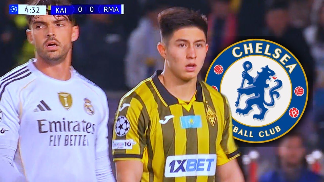 Dastan Satpaev vs Real Madrid (TOP PERFORMANCE) UCL 2026