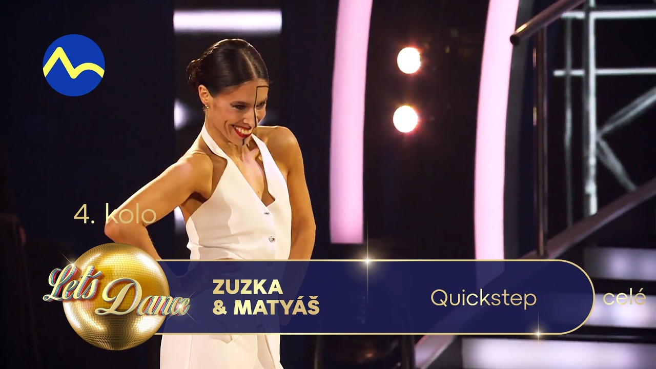 Zuzka Porubjakov&aacute; a Maty&aacute;&scaron; Adamec | 4. kolo quickstep (cel&eacute;) | Let's Dance 2026