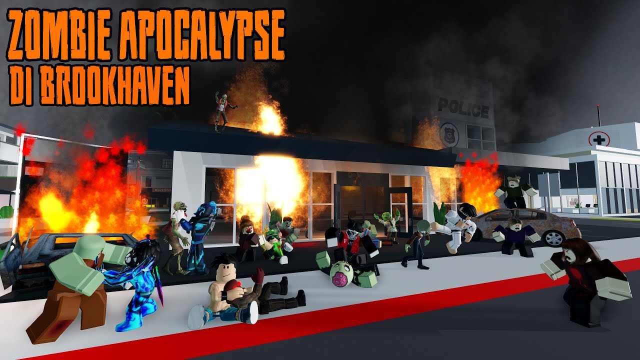 Zombie Apocalypse di Brookhaven | Roblox Animation