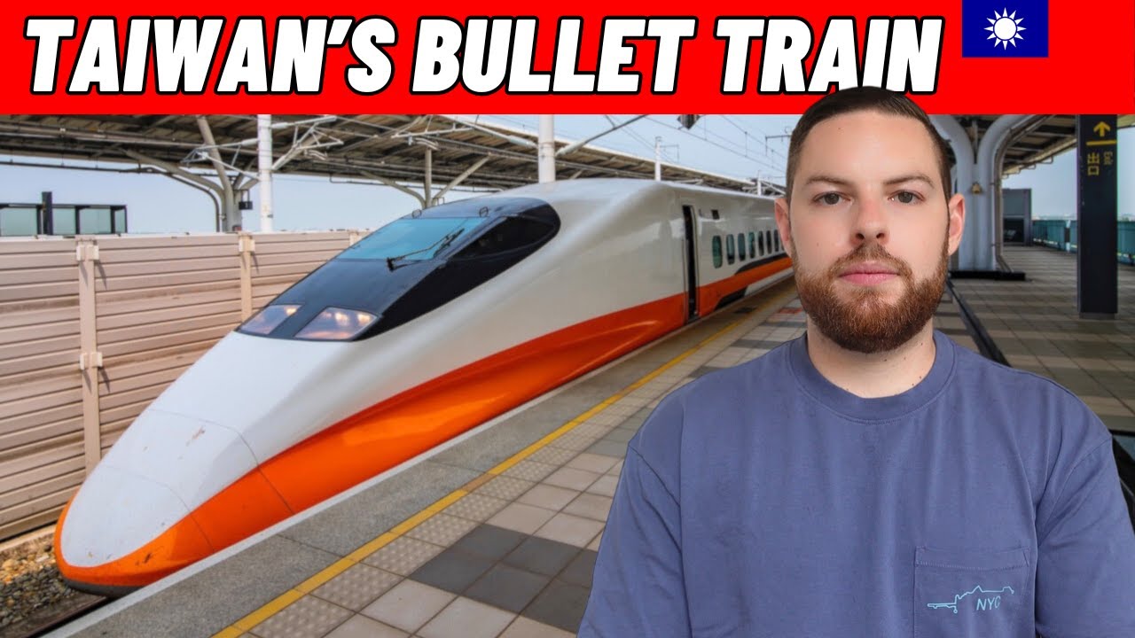 Riding Taiwan's Amazing HIGH-SPEED RAIL (Taipei to Tainan)