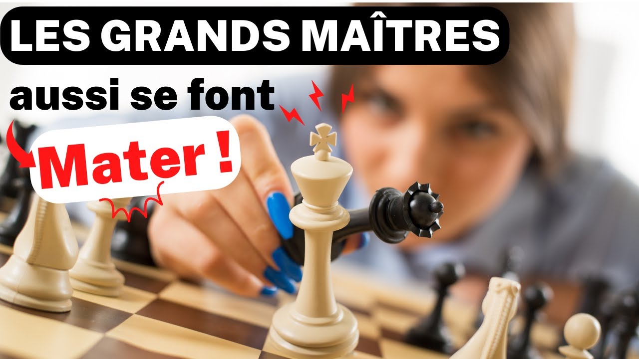 L'ART DE SURPRENDRE : Mats inattendus au Championnat du Monde d'échecs !!