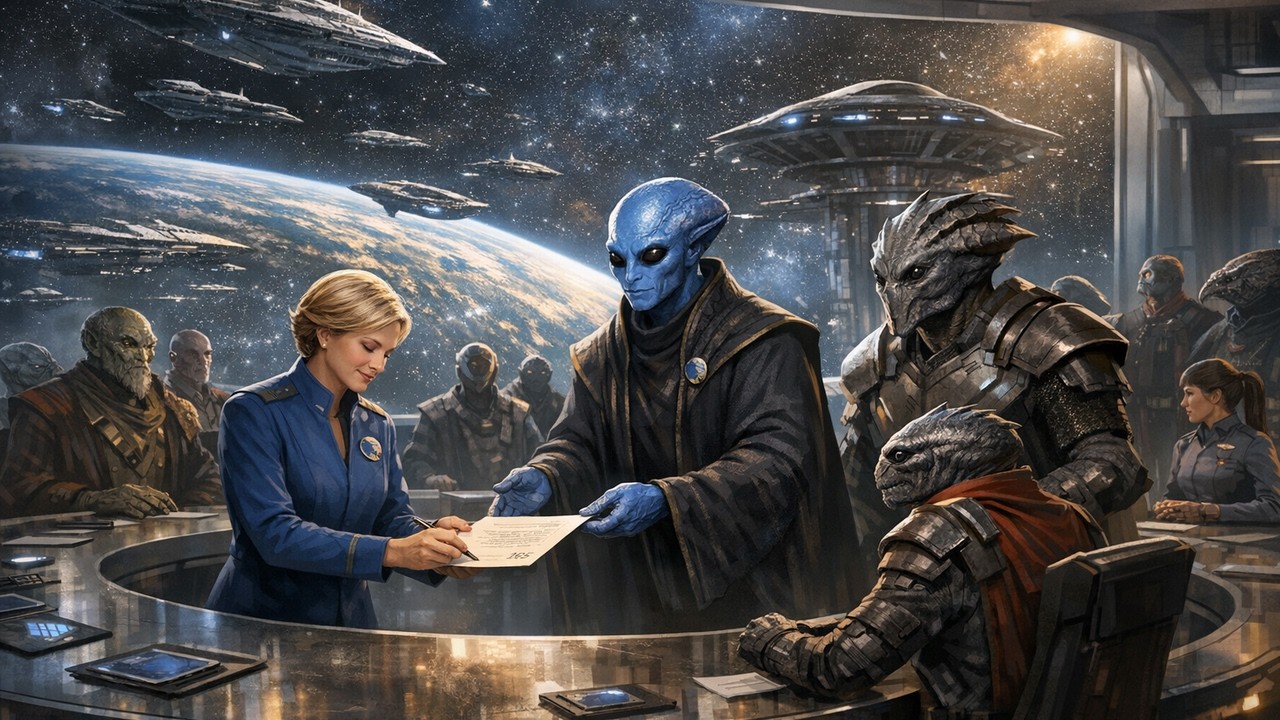 El Universo quería diplomacia, pero la humanidad ya lo había decidido HFY