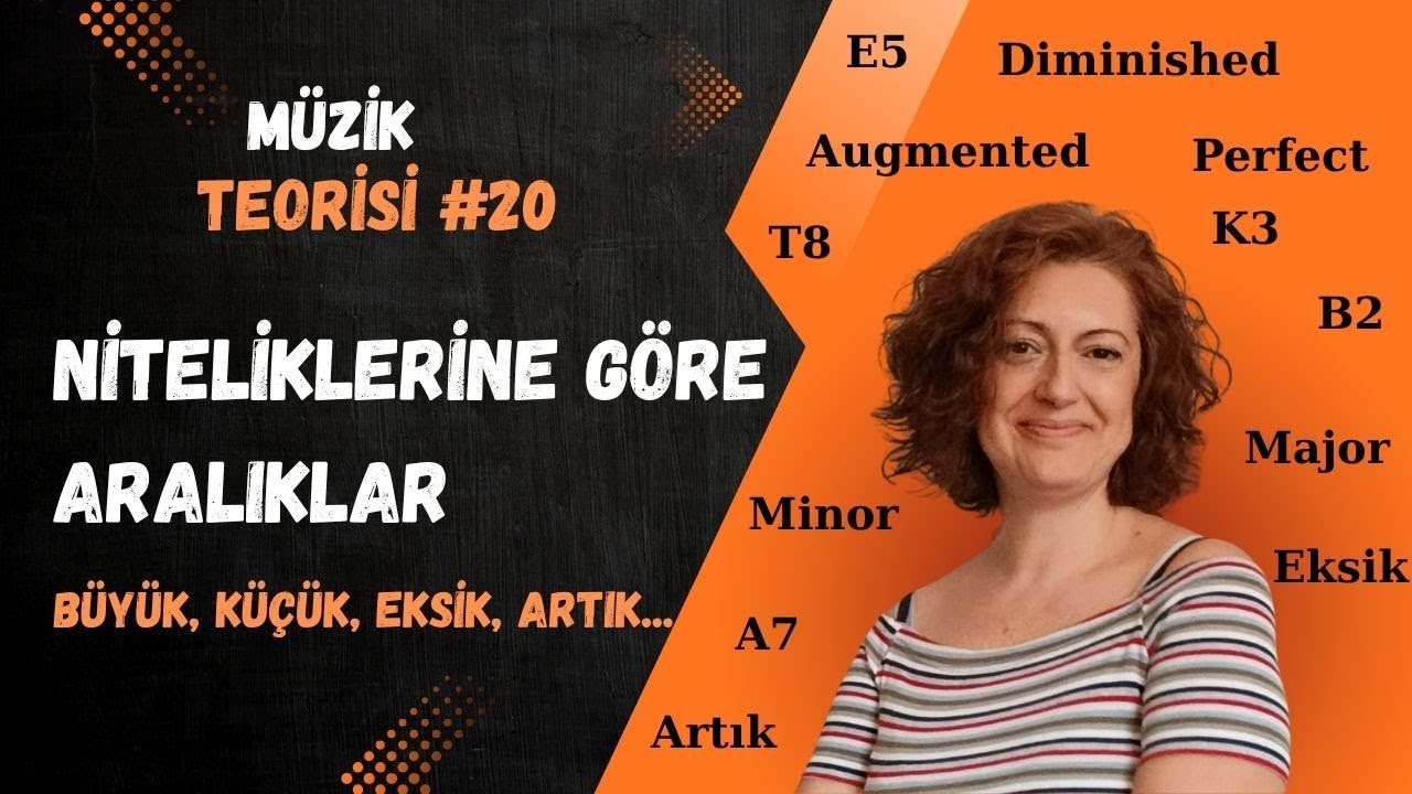 Müzik Teorisi #20 - Niteliklerine Göre Aralıklar (Büyük, Küçük, Tam, Eksik, Artık)