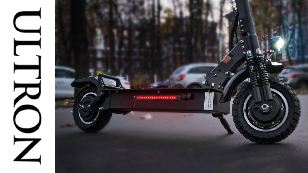 Электросамокат Ultron T10 v3 ревизия 3 Эпоха СИНУСНЫХ Контроллеров