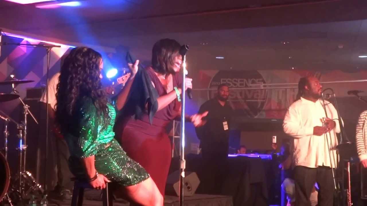 Faith Evans & Kelly Price LIVE at Essence Music Festival 2013