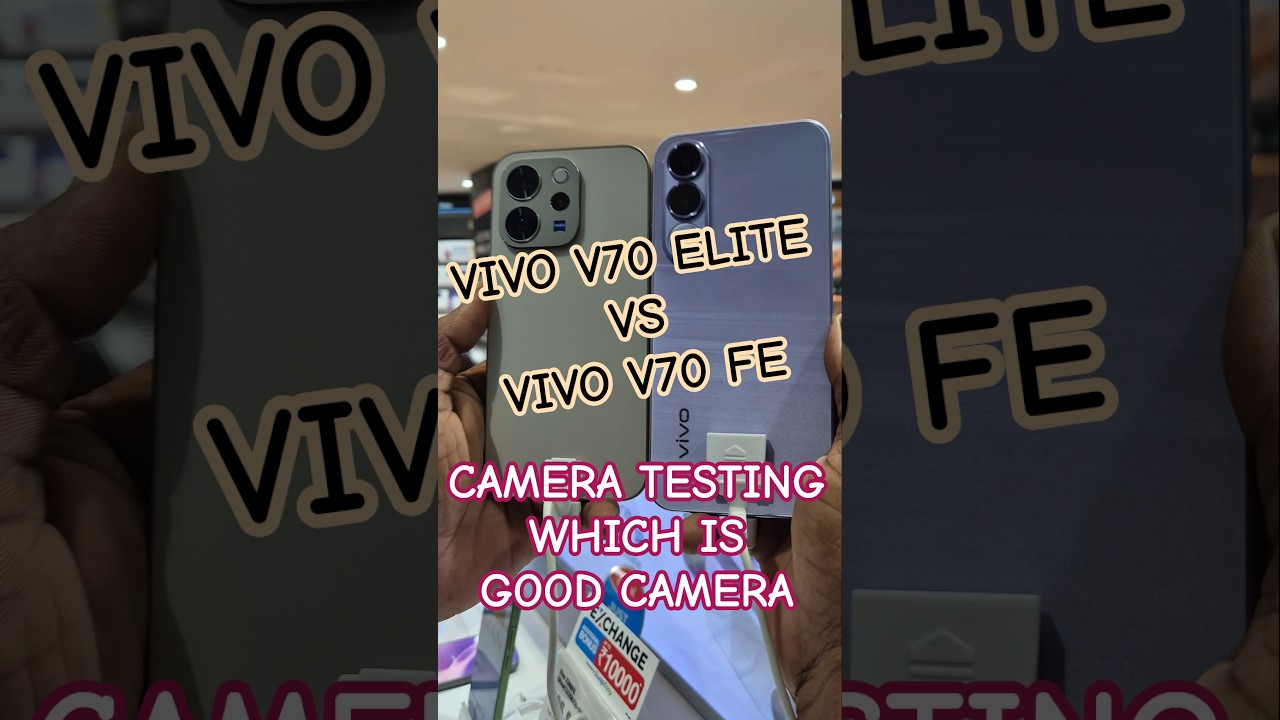 🔥🔥🔥Vivo V70 Elite vs V70 FE Camera Comparison 🔥 100x Zoom Test & Portrait Battle 🤣🤣