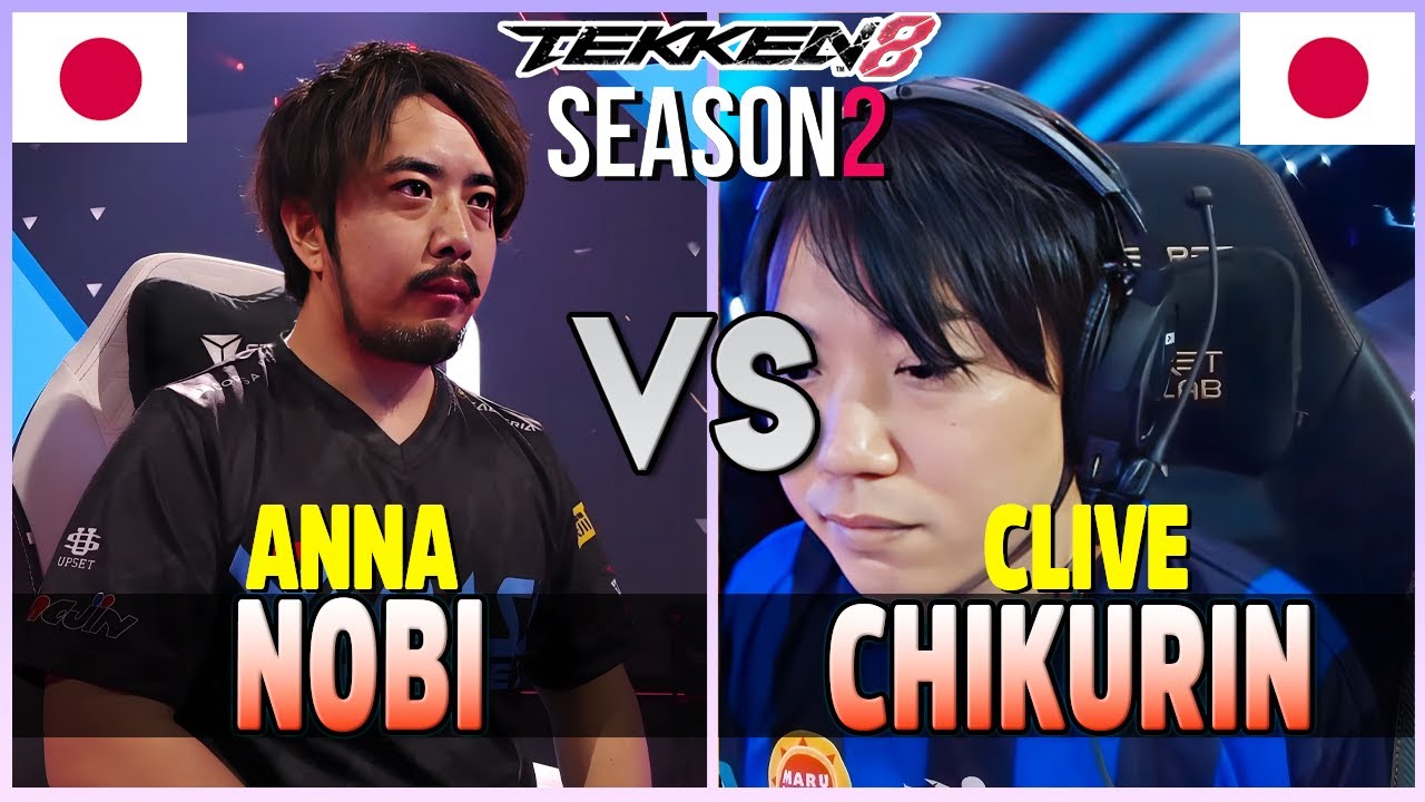 Tekken 8  ▰  NOBI (Anna) Vs CHIKURIN (#2 Ranked Clive) ▰ High Level Matches!