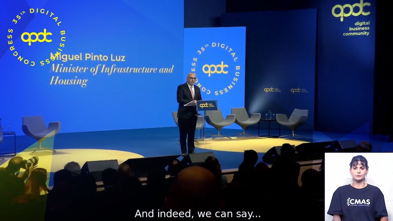 Miguel Pinto Luz - Minister of Infrastructure and Housing | 35th Digital Business Congress