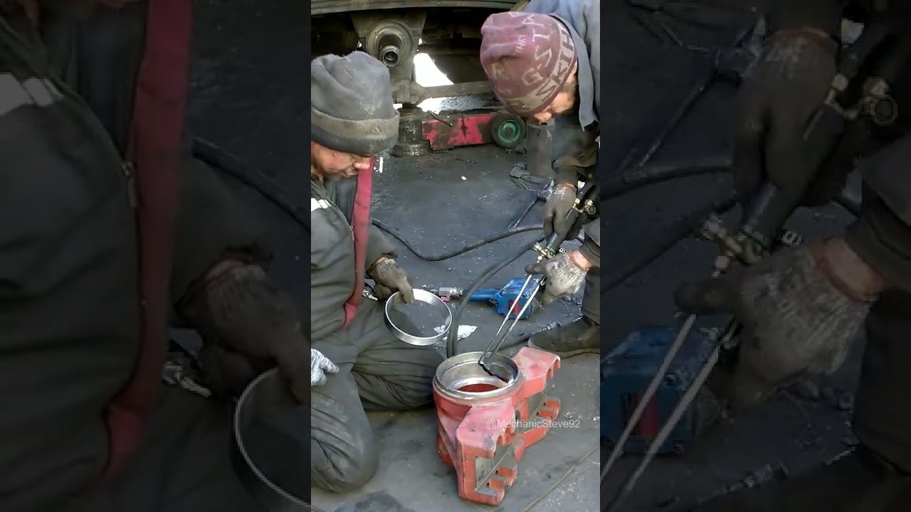 Replace Benz TruckBalance Shaft, Repair Shaft Diameter