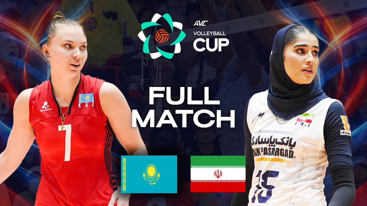 Kazakhstan vs. Iran - Pool Play | AVC Women's Cup 2026