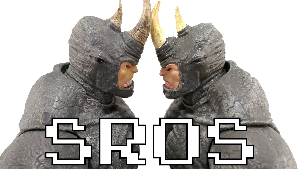 SRoS - Bootleg Marvel Select Rhino comparison / porównanie