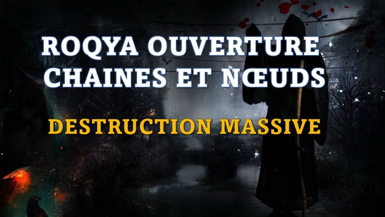 ROQYA OUVERTURE CHAINES ET N&OElig;UDS - UNE VRAIE ARME DE DESTRUCTION MASSIVE DES SOURCES DU MAL