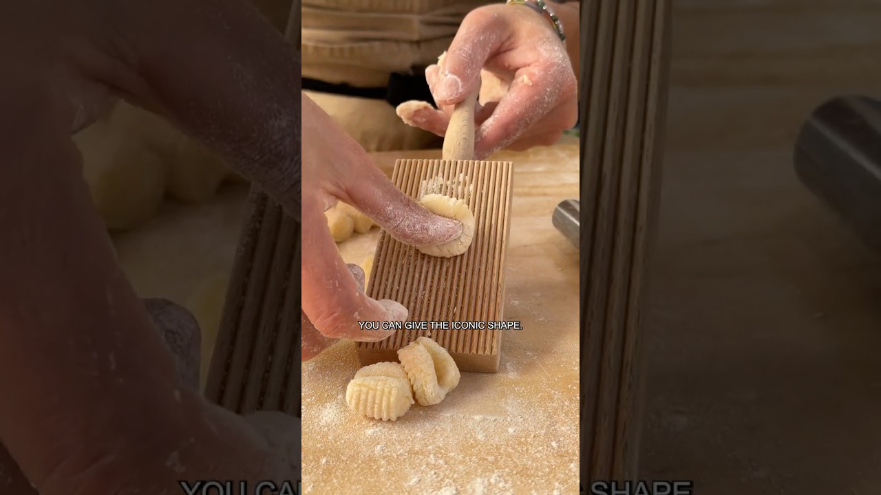 Homemade Gnocchi al Pesto