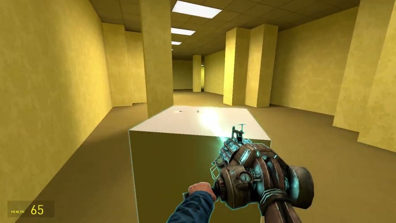 Backrooms The Project Demo in Gmod