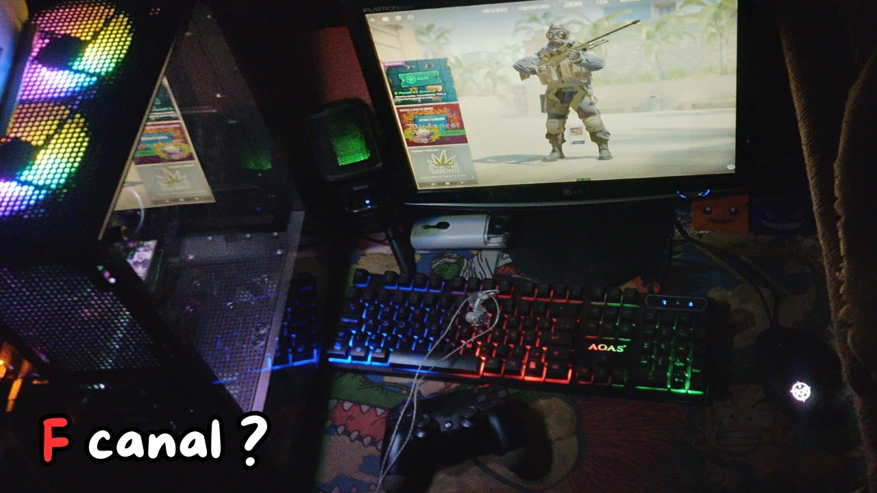 Um GAMER que vai SERVIR o EXÉRCITO BRASILEIRO! KKKKK (Eu acho)