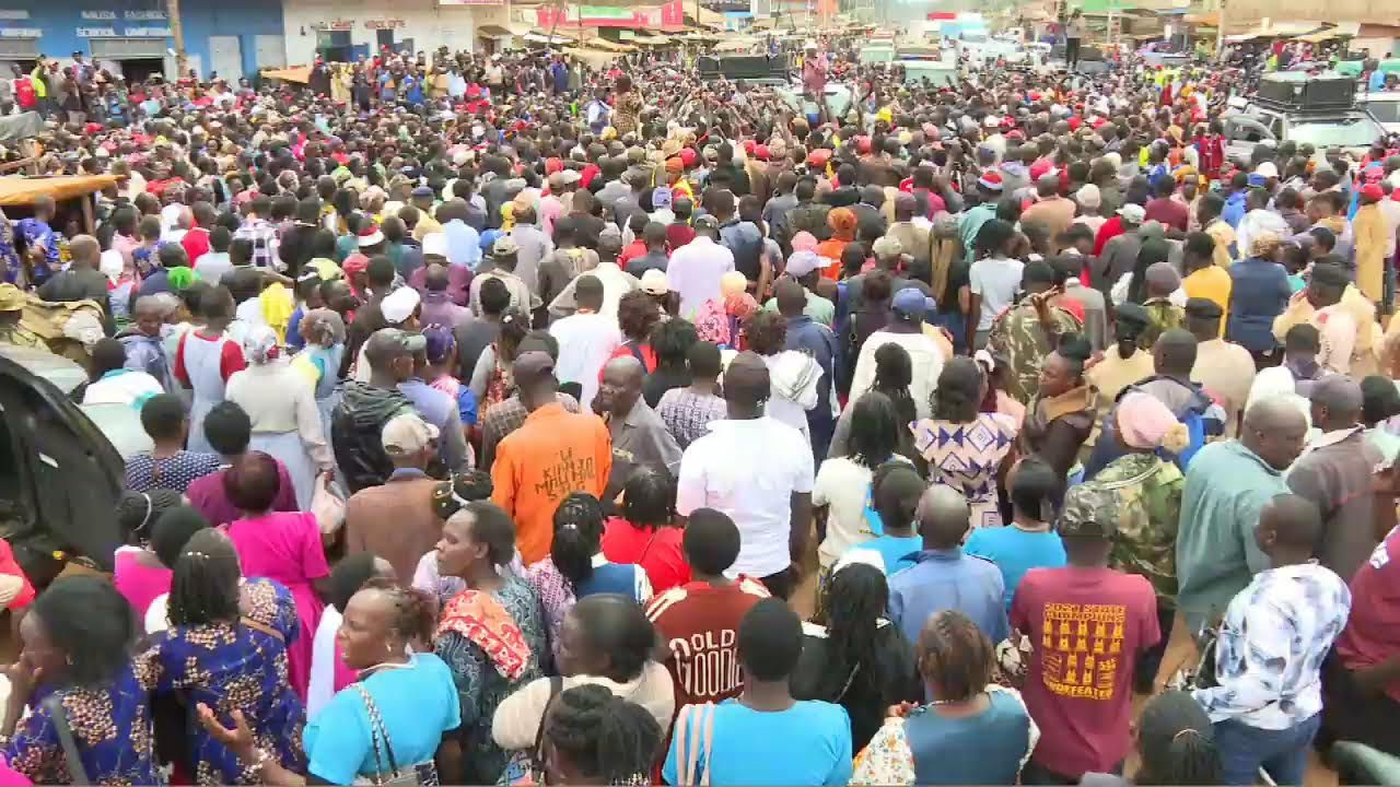 Inspection of Works, Kianjai Market and Public Sensitization Forum, Tigania West