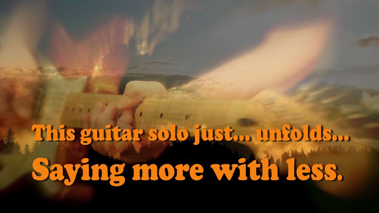 Jammin over a 'Deep Heartfelt Ballad Guitar Backing Track Jam in D'