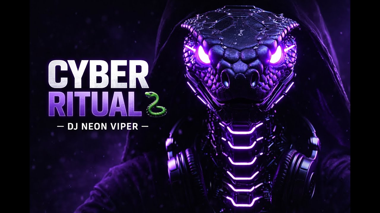 Chrome Blood Ritual 🐍 Cyberphunk Trap | DJ NEON VIPER
