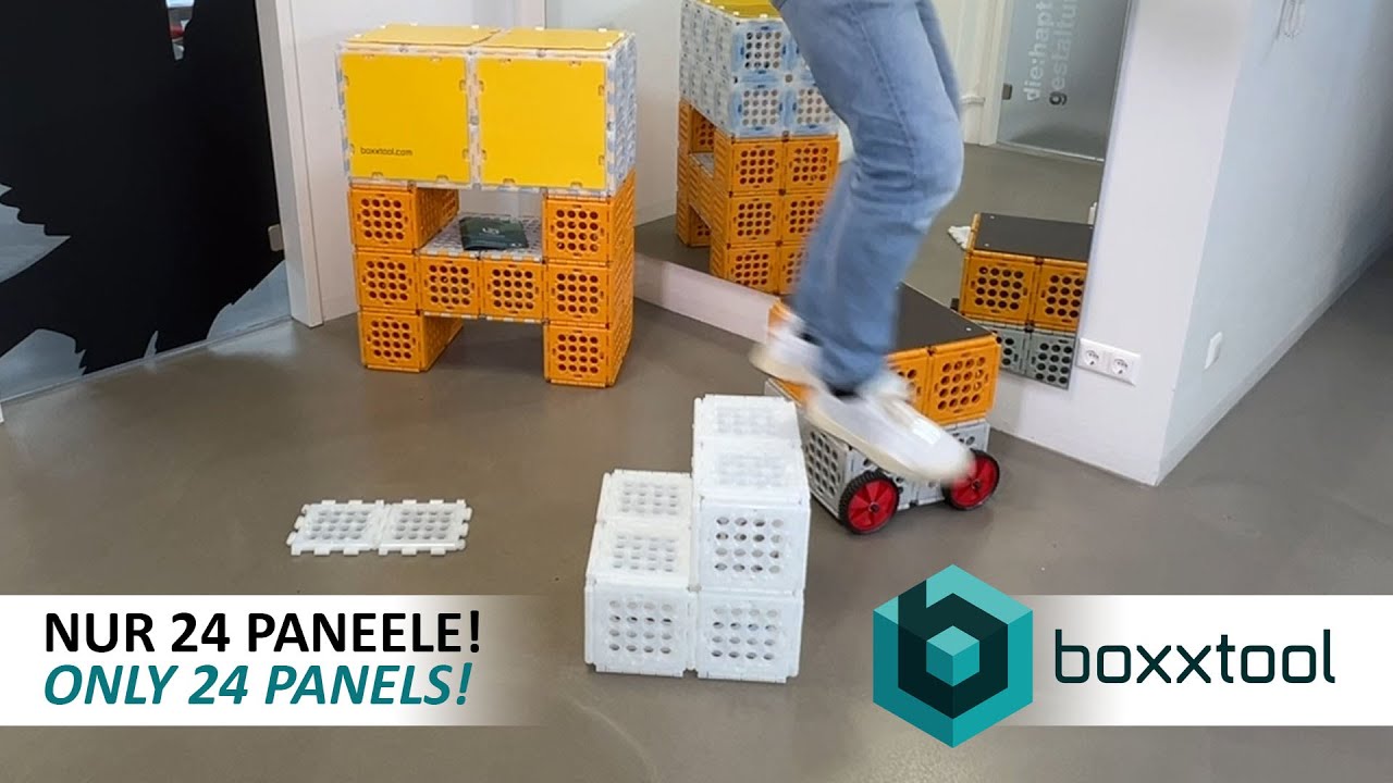 boxxtool® NUR 24 PANEELE! - Aufbaubeispiele