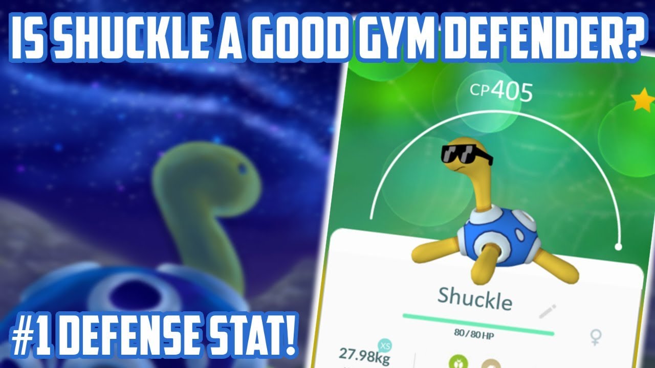 Is Shuckle A Good Gym Defender In Pokemon Go?