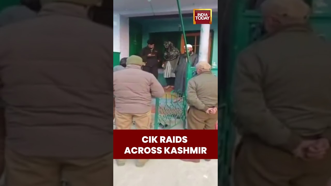 #CIK conducts major searches across #Kashmir in #terrormodule, suspects under #investigation