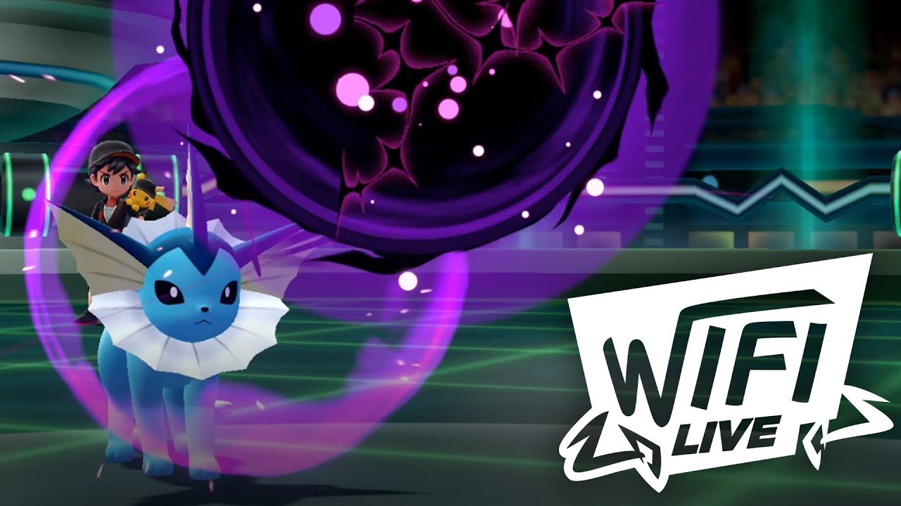 Pokemon Let's Go Pikachu & Eevee Wi-Fi Battle: Vaporeon Is Back! (1080p)
