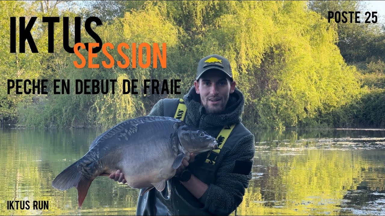 Iktus Run // poste 25 // pêche en début de fraie // 4K