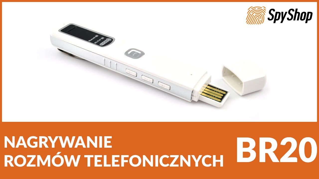 Skuteczne nagrywanie rozmów telefonicznych z dyktafonem BR20 - Spy Shop