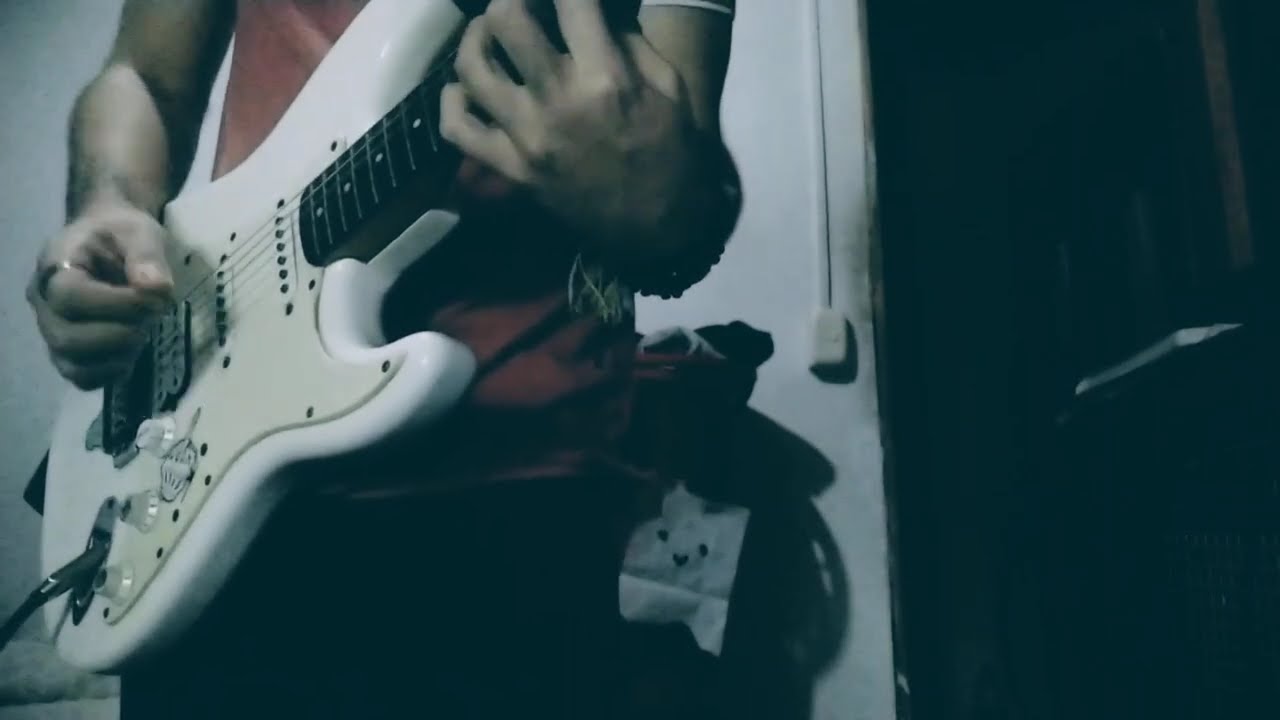 GUITAR COVER + slow lead - Bluish  - Father of Peace