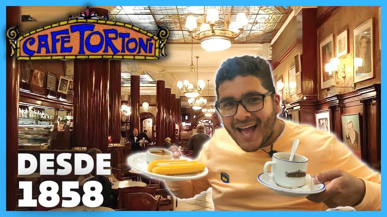 Este es el CAFÉ-BAR más ANTIGUO de BUENOS AIRES! 🇦🇷☕️ es realmente BARATO?🤩| CAFÉ TORTONI