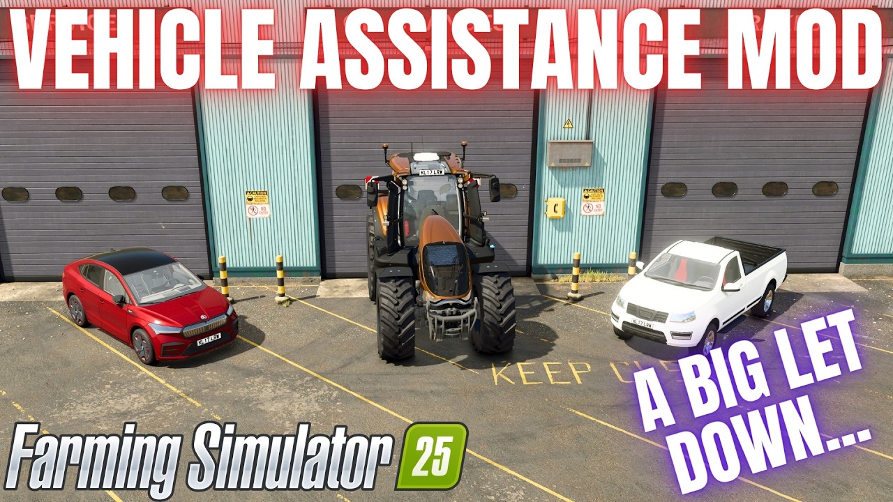 VEHICLE ASSISTANCE SYSTEM MOD - Farming Simulator 25