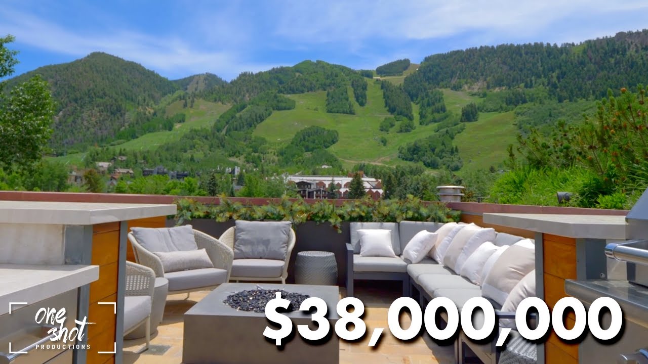 Living the HIGH LIFE in ASPEN, COLORADO! $38,000,000 MASTERPIECE