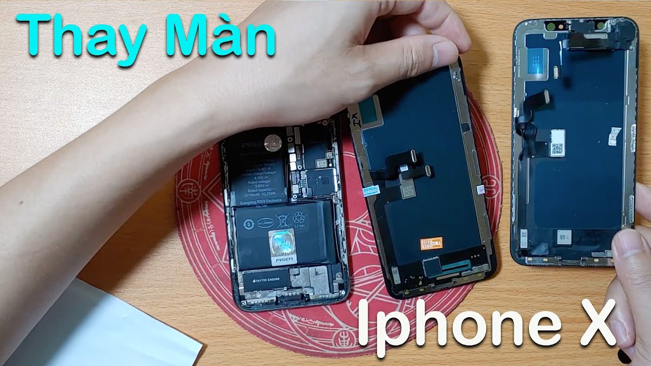 Thử mua màn Iphone X giá 361k về tự thay cho khách bảo hành máy lỗi