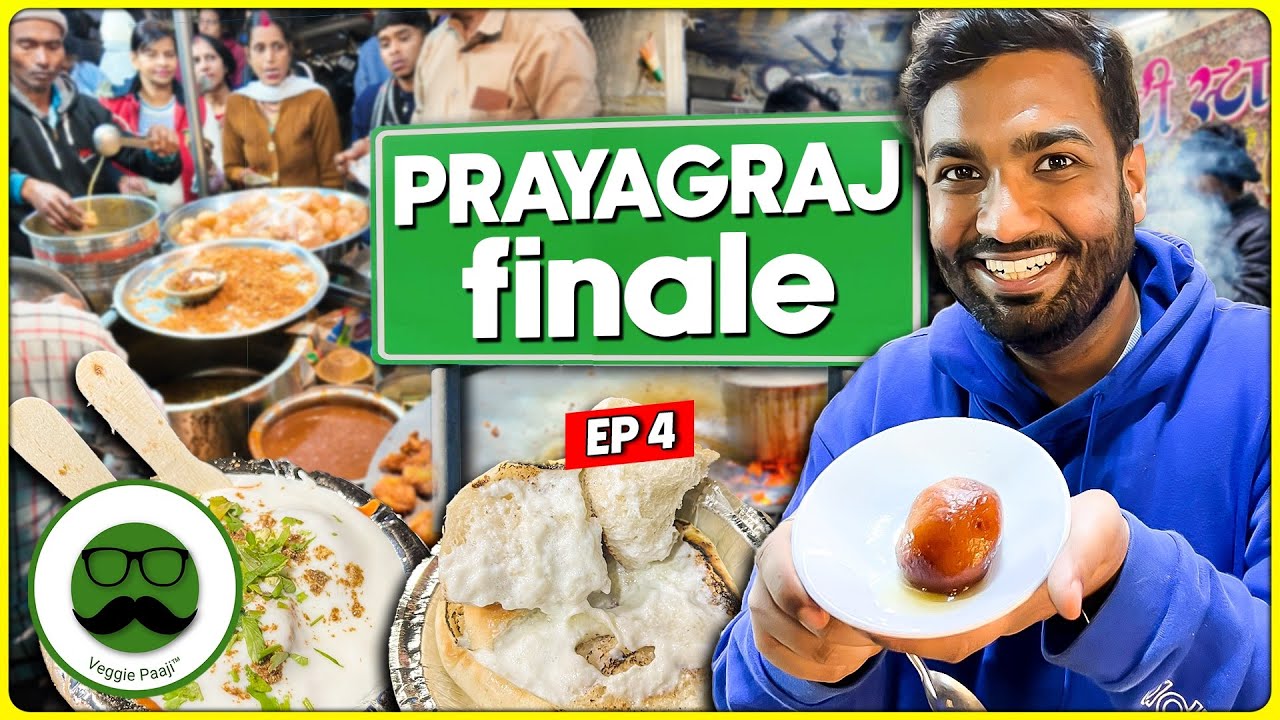 Evening Chaat In Prayagraj Street Food Finale | Veggie Paaji