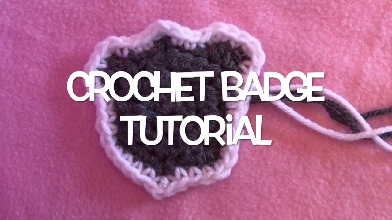 Crochet Badge Tutorial